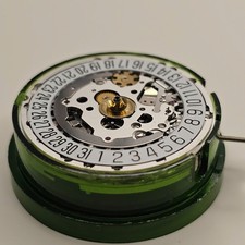 ETA 2894-2 Chronograph Movement | TAG Heuer Calibre 17 | 3-9 Layout | White Date