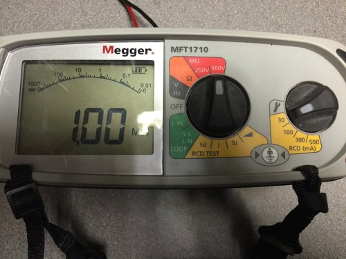 Calibration megger mft1710 - calibration, of