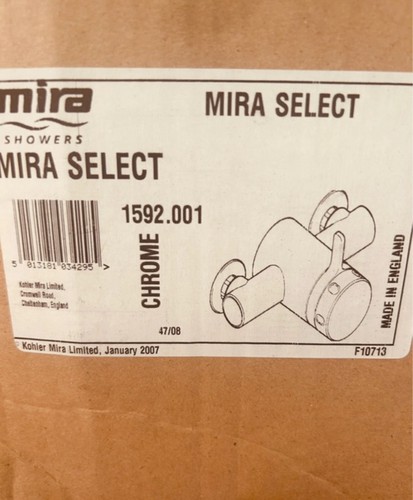 Mira select thermostatic mixer - select,