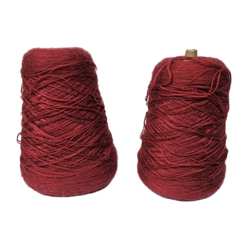 Knitting wool yarn cones - yarn,