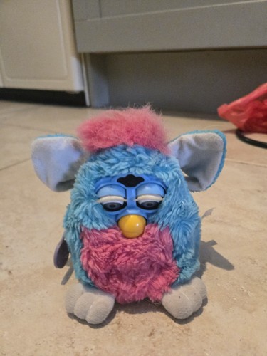 Vintage tiger furby baby blue - vintage,