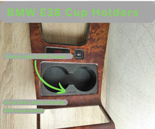 BMW E38 Cup Holders with
