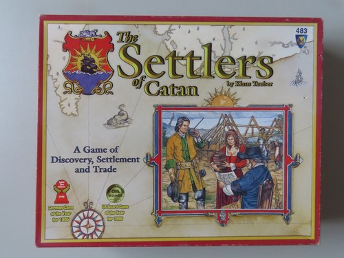 The settlers catan board - settlers,