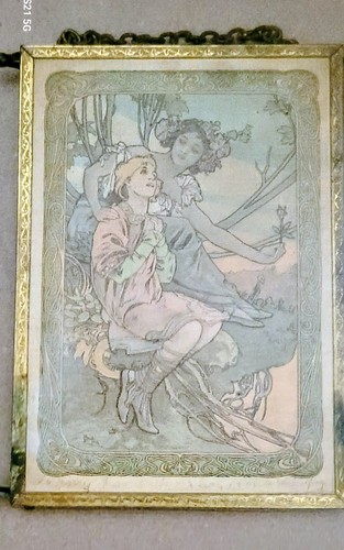 Antique art nouveau - art, alphonse