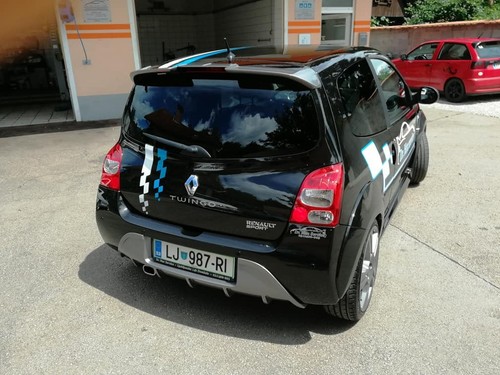 Renault twingo mk2 cup rear - renault, rs