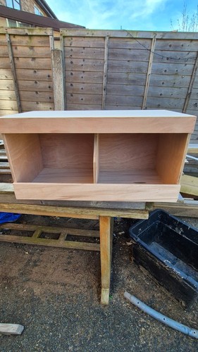 Chicken nest box - coop, double