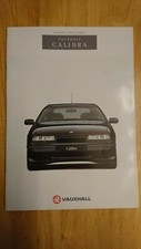 1992 Vauxhall Calibra Brochure inc. Turbo 4x4