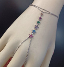 Hand Chain Bracelet Sterling