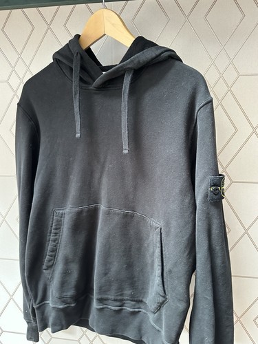 Stone island black pullover - island,