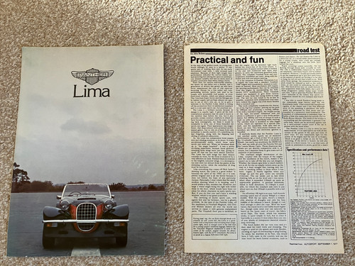 Panther lima brochure 1976 - brochure, +
