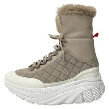 MBT - Gray Beige White Leather