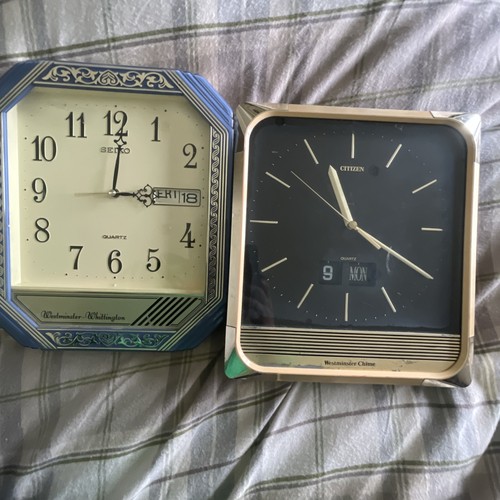 Citizen quartz 1980 japan wall - citizen,