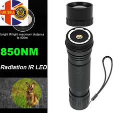 Infrared Complement 7W VCSEL 850Nm/940Nm Zoom Infrared Flashlight with Mute Adju
