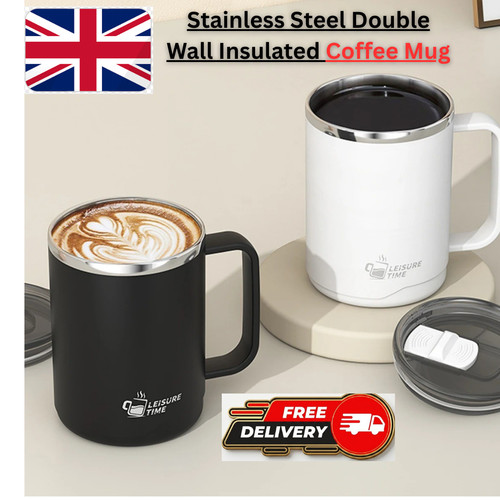 500ml stainless steel thermos - stainless,