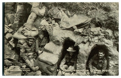 Antique ww1 military printed - ww1,