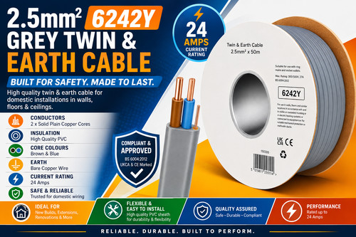 5mm twin and earth cable - 2., t&e