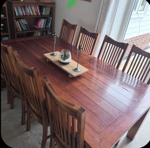Solid wood dining - wood, &