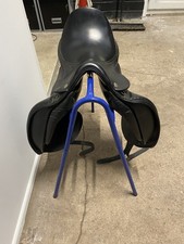 Jaguar (harry dabs) Dressage Saddle  17.5" MW  Black  used, but good condition.