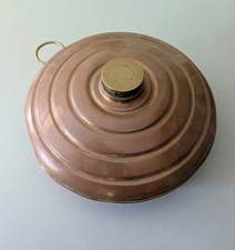 Vintage Copper Bed Warmer 