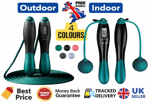 Jump rope with calorie counter - with,