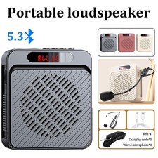 Mini Voice Amplifier with Wired Microphone Portable Megaphone Speaker for Teach