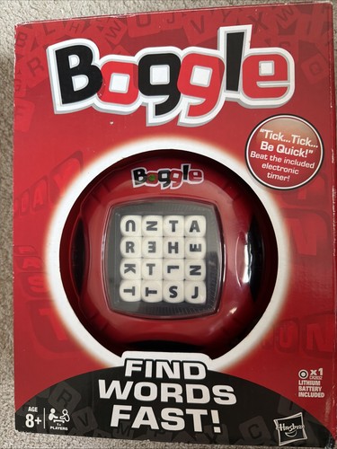 Travel boggle with built - boggle, in