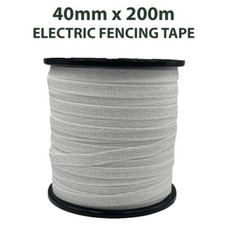 ELECTRIC FENCE TAPE 40mm x 200