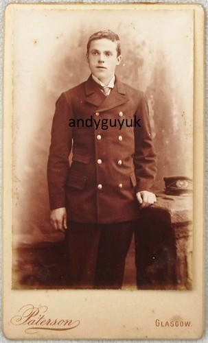 Cdv boy naval - cdv,