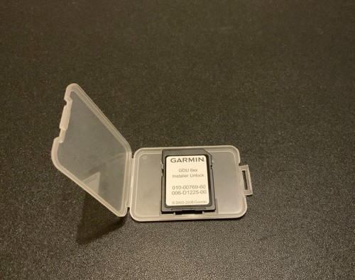 Garmin installer unlock card - garmin,