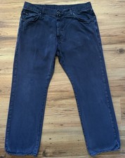 GANT Jason Trousers Mens W38 L31 Navy Regular Fit Chino