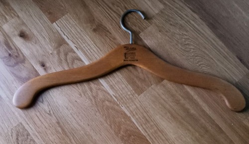 Vintage wooden coat hanger the - wooden,