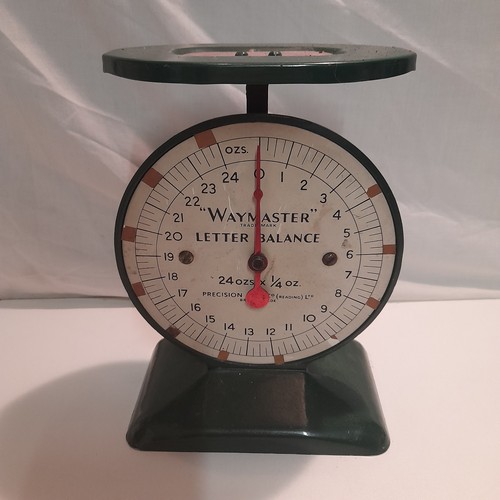 Vintage letter weighing scales - vintage,