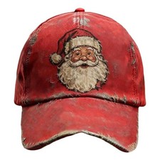 Santa Claus Print Baseball Cap