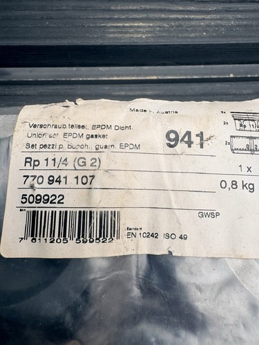 Grundfos pump union set - pump,
