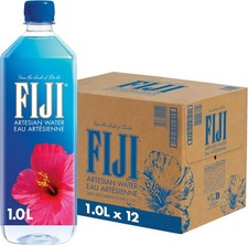 Fiji Natural Artesian Water Bottles 12 X 1L