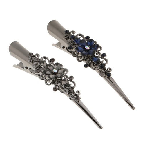 2pcs metal rhinestone - 2pcs,