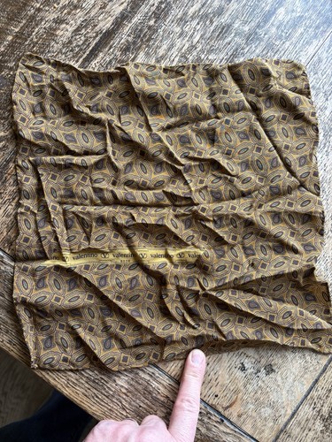 Valentino silk handkerchief - silk,