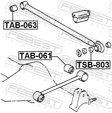 Fits febest tsb - fits,