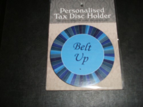 Tax disc holder magnetic - disc, (magnetic