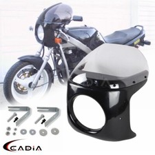 7 inch Headlight Fairing Windshield For Honda CB Suzuki GS Yamaha XS Cafe Racer