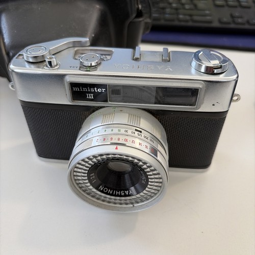 Vintage yashica minister - minister, iii