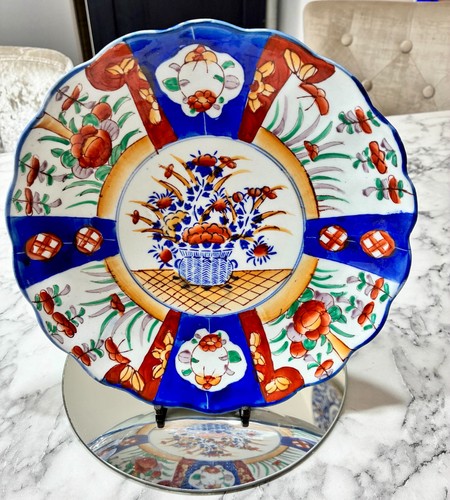 Japanese imari plate hand - imari,