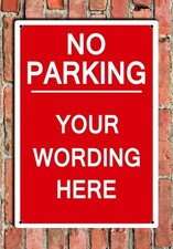 Custom - No Parking - Metal