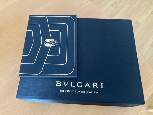 Bvlgari jewelry box black gift - bvlgari,