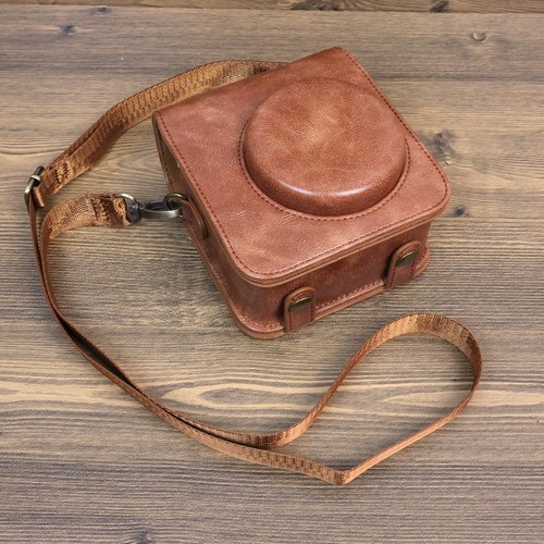 Leather camera case bag cover