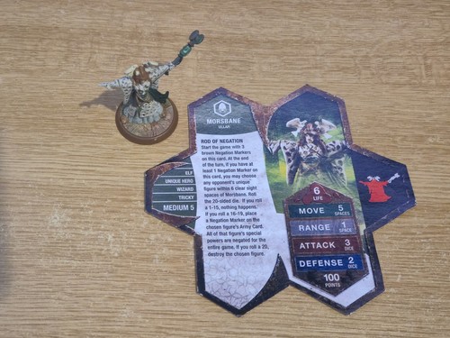 Heroscape morsbane miniature - heroscape,