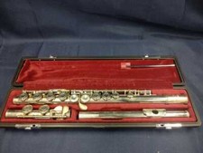 YAMAHA Flute Yfl-211 Silver Plating w/ Hard Case Used Musical instrument Nikkan