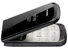 Nokia 2720 Flip Fold Black Folding Mobile Phone Unlocked to all Networks