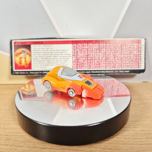 Vintage wheelie minibots - wheelie,