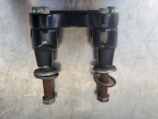 Handle clamps risers for a Harley Davidson Sportster Softail Dyna